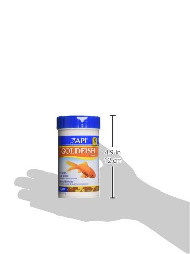 API GOLDFISH FLAKES Fish Food 1.1-Ounce Container