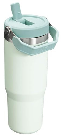 Thumbnail for STANLEY IceFlow Flip Straw Tumbler with Handle 30 oz | Twist On Lid and Flip Up Straw | Leak Resistant Water Bottle | Insulated Stainless Steel |BPA-Free | Mist