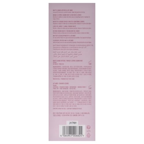 Matte Lip Kit - 300 Koko K by Kylie Cosmetics for Women - 2 Pc 0.10oz Matte Liquid Lipstick, 0.03oz Lip Liner