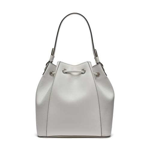 KARL LAGERFELD Paris Women's Handbags Bucket, White, One Size