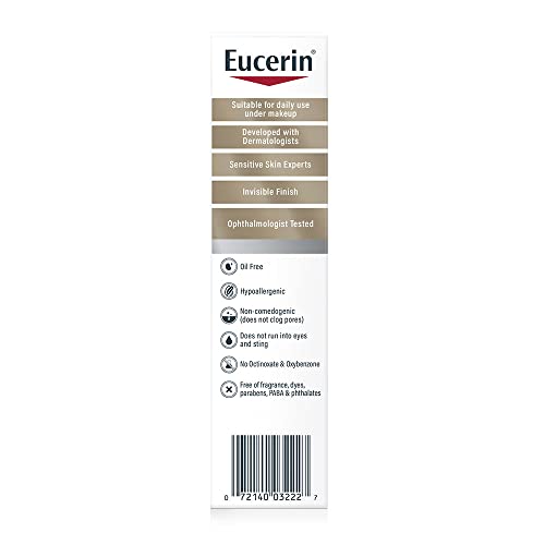 Eucerin Sun Advanced Hydration SPF 30 Sunscreen Lotion (5 Fl Oz) + Eucerin Sun Age Defense Face Sunscreen Lotion SPF 50 (2.5 Fl Oz), Sun Protection with Hyaluronic Acid