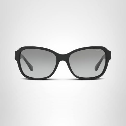 Coach Sunglasses HC 8232 551011 L1010 Black Dark Grey Gradient