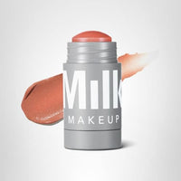 Thumbnail for Milk Makeup Lip + Cheek Stick – Buildable Cream Blush + Lip Color w/Hydrating Mango Butter + Avocado Oil for a Natural Flush – Long-Lasting, Multiuse, Vegan Formula – Smirk (Rose w/Shimmer), 0.21 oz