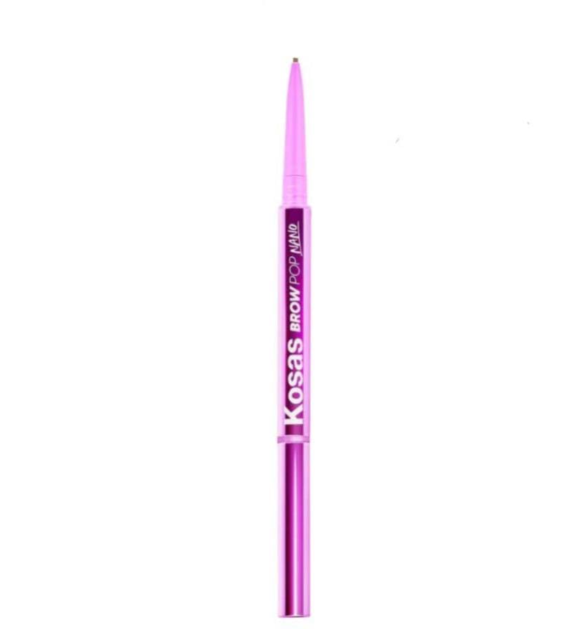 Kosas Brow Pop Nano Ultra-Fine Detailing Pencil - Soft Brown (Light brown/dark blonde)