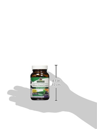 Nature's Answer Bilberry Vision Complex Vegetarian Capsules, 60-Count