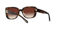 Thumbnail for Coach HC8352 Sunglasses, Dark Tortoise/Dark Brown Gradient, 54 mm