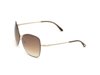 Thumbnail for Tom Ford Butterfly Sunglasses TF250 Colette 28F Rose Gold FT0250