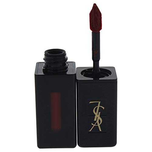 Yves Saint Laurent Vernis A Levres Vinyl Cream Lip Stain, 401 Rouge Vinyle, 0.18 Ounce