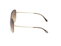 Thumbnail for Tom Ford Butterfly Sunglasses TF250 Colette 28F Rose Gold FT0250