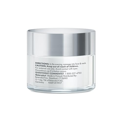 Eucerin Q10 Anti-Wrinkle Night Cream + Pro-Retinol, Facial Cream for Sensitive Skin, 1.7 Oz Jar