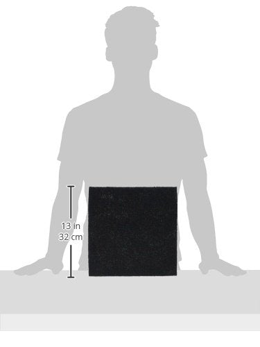 Acurel Coarse Carbon Infused Media Pad, 12-Inch by 12-Inch