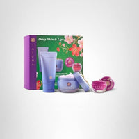 Thumbnail for Tatcha Dewy Skin & Lips Hydrating Ritual Set, Travel Rice Wash, Full Size Dewy Skin Cream, Wisteria Lip Mask ($119 Value)