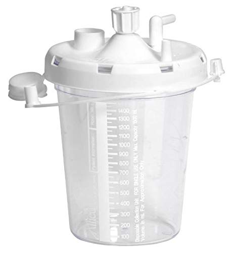 Allied Healthcare Products - 1500 M Ldisposable Collection Canister With Stem Inlet, Each