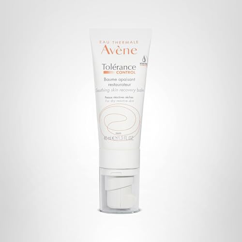 Avène Tolerance Control Soothing Skin Recovery Balm (previously Skin Recovery Cream Rich) New & Improved, Hypersensitive Dry Skin Moisturizer, No Preservative, Non-comedogenic, 1.3 Fl Oz