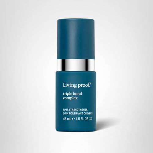 Living Proof Triple Bond Complex Leave-In Treatment and Hair Mask for All Hair Types – Rebuilds Hair Structure, Repairs Damage, Heat Protection, Long-Lasting Results, 1.7 oz