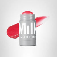 Thumbnail for Milk Makeup Lip + Cheek Stick – Buildable Cream Blush + Lip Color w/Hydrating Mango Butter + Avocado Oil for a Natural Flush – Long-Lasting, Multiuse, Vegan Formula – Flip (True Red), 0.21 oz