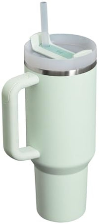 Thumbnail for STANLEY Quencher H2.0 Tumbler with Handle and Straw 40 oz | Flowstate 3-Position Lid | Cup Holder Compatible for Travel | Insulated Stainless Steel Cup | BPA-Free | Mist