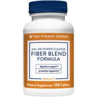 Thumbnail for The Vitamin Shoppe AM/PM Power Cleanse - A Unique Blend of Herbs & Fibers for Digestive Health & Regularity - No Fasting - 1 Kit with 120 Tablets for Each Day & Night Set (240 Tablets)