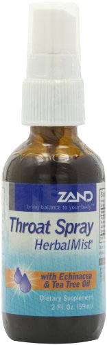 Thumbnail for ZAND Immunity HerbalMist Throat Spray | Soothing Formula with Echinacea, Tea Tree, Sage, Elderberry & Peppermint (2oz)