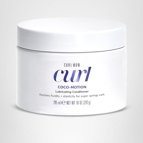 COLOR WOW Curl Wow Coco-motion Lubricating Conditioner – Weightless conditioner instantly moisturizes deep inside strands for silky-soft, bouncy, springy curls