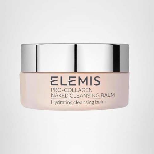 ELEMIS Pro-Collagen Cleansing Balm Waterproof Makeup Remover 100g, Dissolves Makeup, Melts From Balm to Milky Lather, Hydrating Facial Cleanser