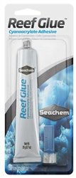 Seachem Reef Glue, 20 Grams, Clear Cyanoacrylate Gel for Coral Mounting and Aquascaping