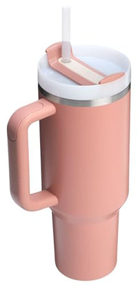 Thumbnail for STANLEY Quencher H2.0 Tumbler with Handle and Straw 40 oz | Flowstate 3-Position Lid | Cup Holder Compatible for Travel | Insulated Stainless Steel Cup | BPA-Free | Exclusive Sienna