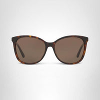 Thumbnail for Coach HC8271U Universal Fit Sunglasses, Dark Tortoise/Dark Brown, 57 mm