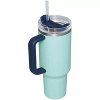 Thumbnail for STANLEY 40oz Stainless Steel H2.0 FlowState Quencher Tumbler Watercolor Blue