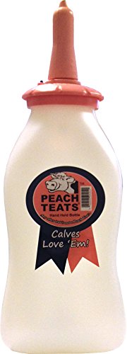 Thumbnail for Peach Teats Hand Held Bottle, White