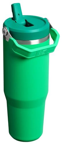 Thumbnail for Stanley IceFlow 2.0 Flip Straw Tumbler with Handle 30 oz | Twist On Lid and Flip Up Straw | Leak Resistant Water Bottle | Insulated Stainless Steel | BPA-Free | Meadow