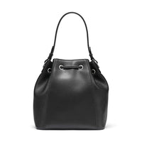 Thumbnail for Karl Lagerfeld Paris Adele Bucket Bag, Black/Silver