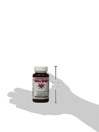 Kroeger Herb Candida Formula No 1 Capsules, 100 Count