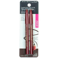 Thumbnail for Maybelline Expert Eyes Twin Brow & Eye Pencil, Dark Brown [102], 0.06 oz (Pack of 6)