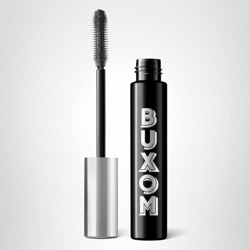 BUXOM Lash Volumizing Mascara, Blackest Black, Full Size