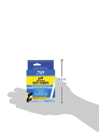 API TEST STRIPS,For Variety of Water Parameters,Monitor aquarium water quality and help prevent invisible water problems that can be harmful to fish,Use weekly and when problems appear,25-Count (33F)