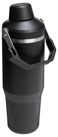 Thumbnail for Stanley IceFlow 2.0 Fast Flow Tumbler with Handle 30 oz | Twist On Angled Spout Lid | Leakproof Water Bottle | Insulated Stainless Steel | BPA-Free | Black 2.0