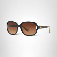Thumbnail for COACH HC8169-535313 Sunglasses BLACK w/BROWN GRADIENT 57mm