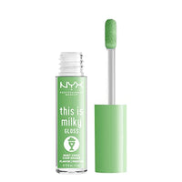 Thumbnail for NYX PROFESSIONAL MAKEUP This Is Milky Gloss, Lip Gloss with 12 Hour Hydration, Vegan - Mint Chocolate Chip Shake (Mint Green)