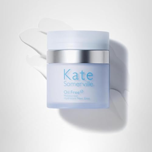 Kate Somerville Oil Free Moisturizer – Clinically Formulated Face Cream for Oily Skin, Lightweight, and Hydrating Daily Oil Control, 1.7 Fl Oz