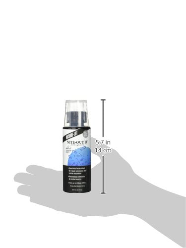 MICROBE-LIFT Nite-Out II Aquarium Bacteria for Start-up, Instantly Cycle Aquariums, Add Fish on Day 1, Rapid Ammonia and Nitrite Reducer for Freshwater & Saltwater Fish Tank, 4 Ounces (NITEH04)