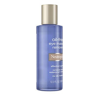 Thumbnail for Neutrogena Oil-Free Liquid Eye Makeup Remover, Residue-Free, Non-Greasy, Gentle & Skin-Soothing Makeup Remover Solution with Aloe & Cucumber Extract for Waterproof Mascara, 5.5 fl. Oz (Pack of 4)