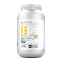 Thumbnail for Isopure Zero Carb 100% Pure Whey Isolate Protein Powder, Lactose Free, Gluten Free, With Vitamins, Banana Cream, 25g Protein Per Serving, 3 Lbs, 44 Servings (Packaging May Vary)