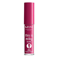 Thumbnail for NYX PROFESSIONAL MAKEUP This Is Milky Gloss, Lip Gloss with 12 Hour Hydration, Vegan - Malt Shake (Warm Red)