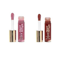 Thumbnail for Milani Fruit Fetish Lip Oil Bundle with Vitamin E for Instant Hydration, Fruit Extract Infused Lip Treatment and Moisturizing Lip Gloss - Blackberry Agave + Lychee Nector, 2pk