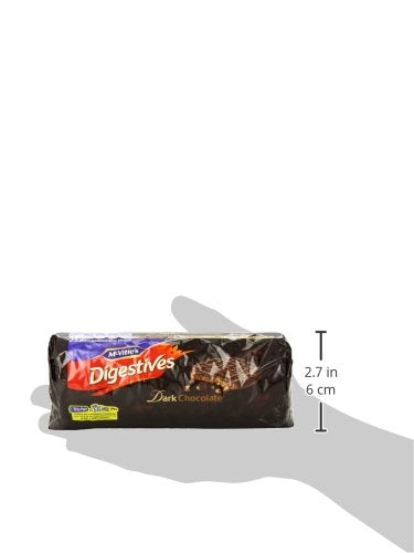 McVitie's Digestives Roll Wrap, Dark Chocolate, 10.5-Ounce