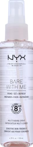Thumbnail for NYX PROFESSIONAL MAKEUP Bare With Me Multitasking Face Primer & Makeup Setting Spray, Hydrating Face Mist for up to 8HR Wear, Long-Lasting, Vegan Formula