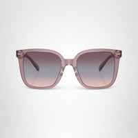 Thumbnail for COACH Sunglasses HC 8381 U 57820J Cl918 Transparent Rose/Blush