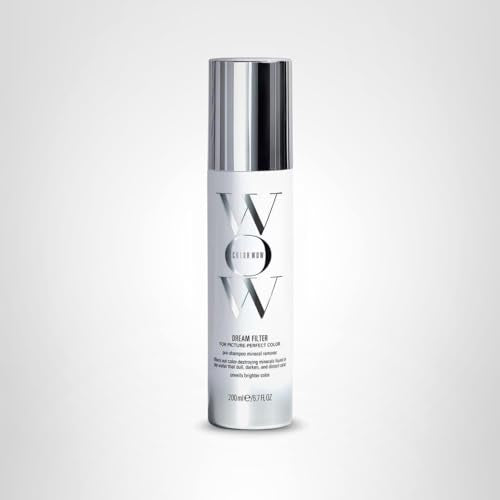 COLOR WOW Dream Filter Pre Shampoo Mineral Remover – Hard water detox | Get Lighter, Brighter, Shinier Color in 3 Minutes