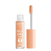 Thumbnail for NYX PROFESSIONAL MAKEUP This Is Milky Gloss, Lip Gloss with 12 Hour Hydration, Vegan - Milk & Hunny (Honey Nude)